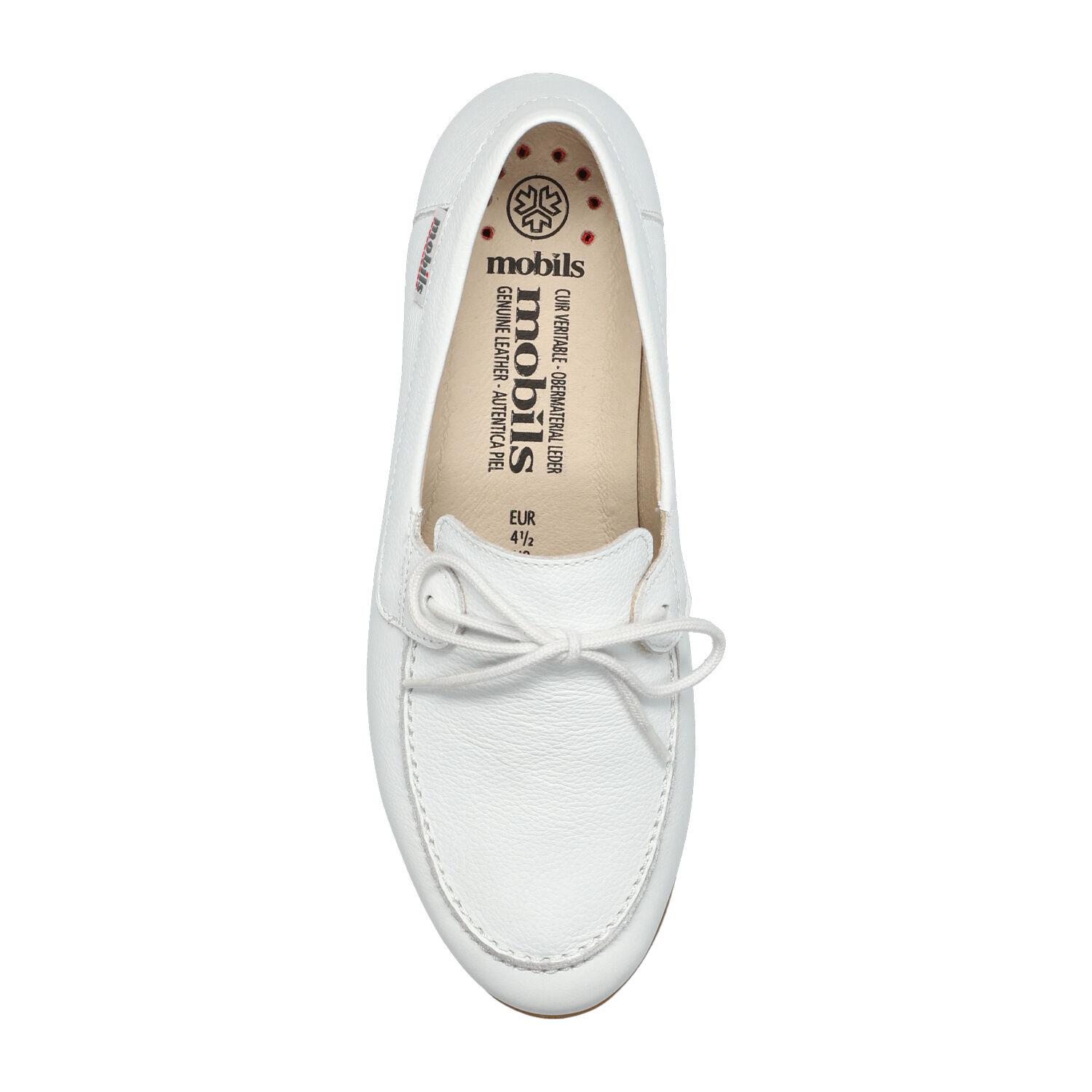 mocassins femme modèle Siam blanc - Mephisto